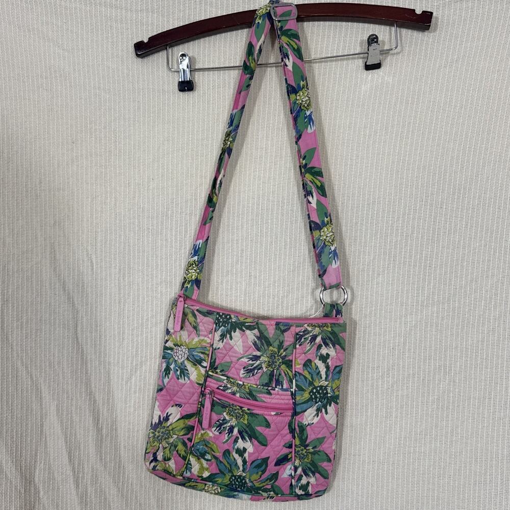 Vera Bradley Hipster Crossbody Tropical Paradise Print Vacation Wear Resort